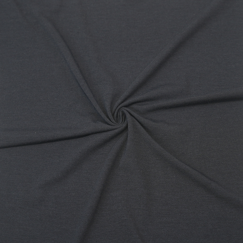 Bamboo viscose/thermolite kahabaan ng interlock na tela