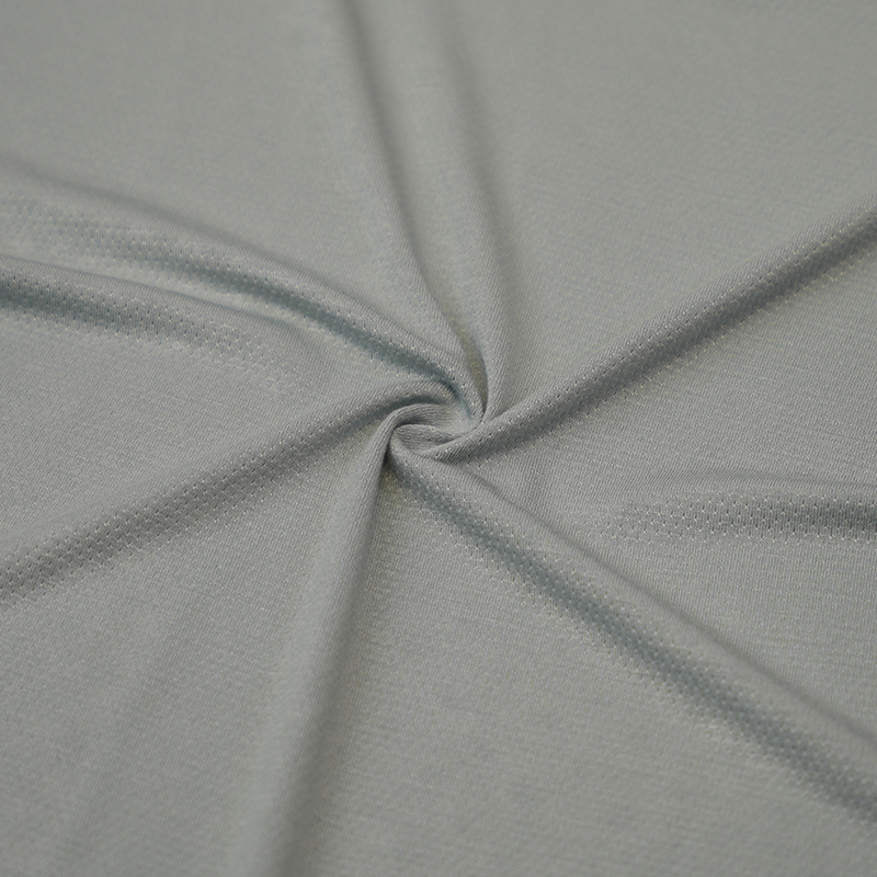 Bamboo Viscose/Polyester Stretch Mesh Tela