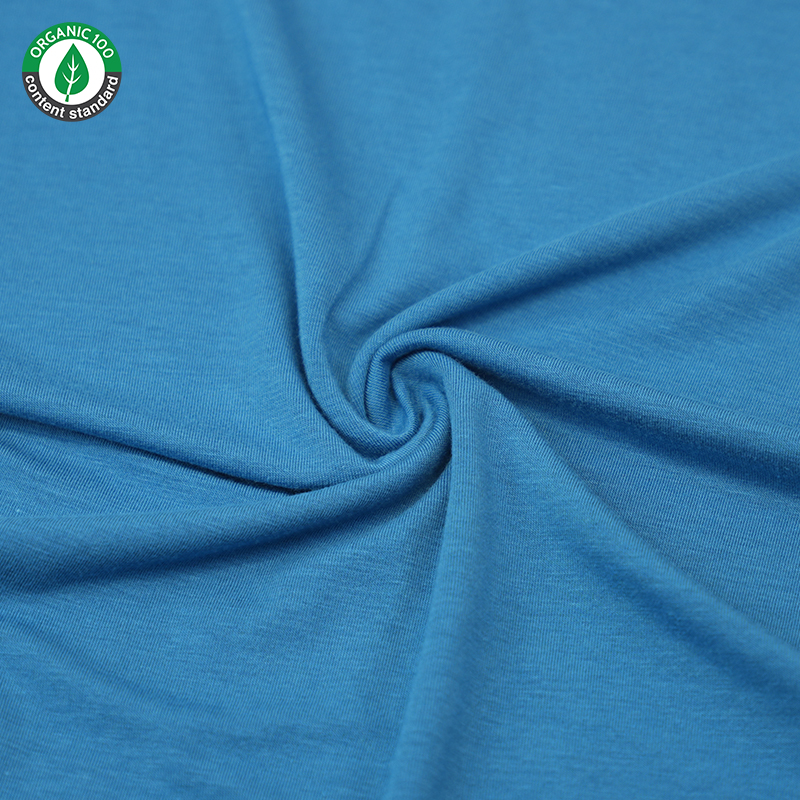 Organic Bamboo/Cotton Stretch Jersey Tela