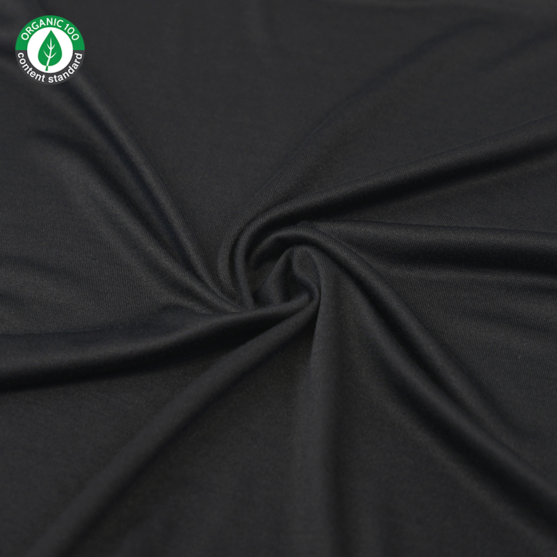 Organic Bamboo/Polyester Jersey Tela