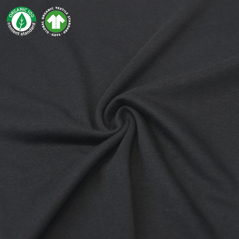 Bamboo Viscose/Organic Cotton Jersey Tela