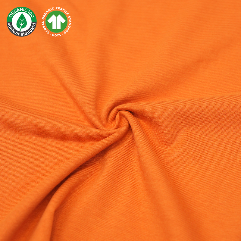 Bamboo Viscose/Organic Cotton Jersey T-Shirt Tela